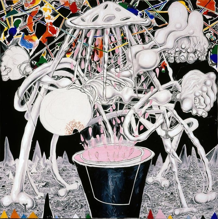 Image of TRENTON DOYLE HANCOCK's Miracle Machine #94 or Bouquet Decay Today, 2007