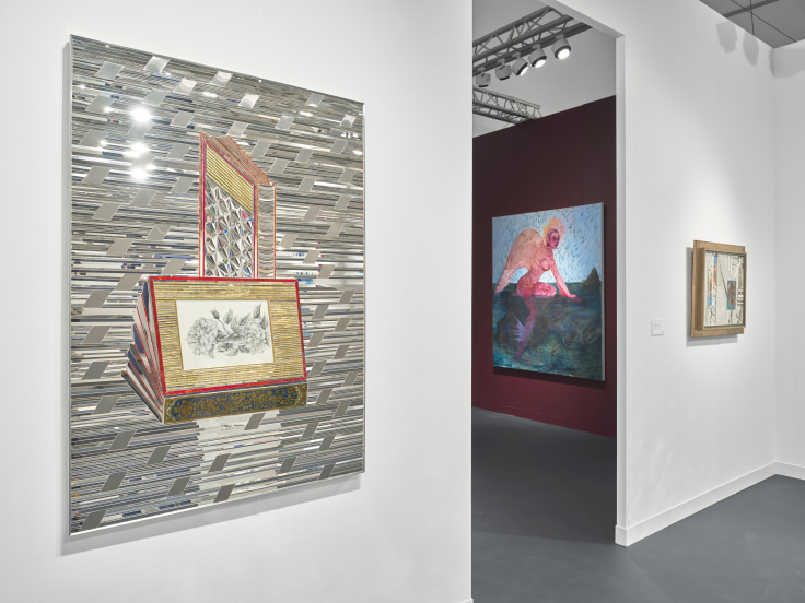 Installation view, Frieze London 2025, James Cohan, Booth C7, London, UK, October 15-19, 2025