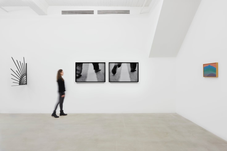 installation view of exhibition