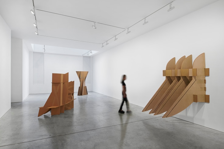 Installation view,&nbsp;Diane Simpson: 1977-1980,&nbsp;James Cohan, 48 Walker Street, New York, NY, February 15 - March 23, 2024.