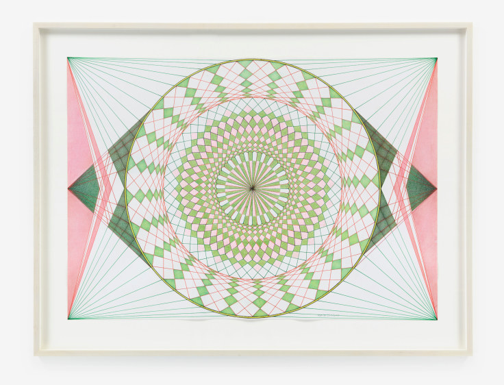 Image of MONIR SHAHROUDY FARMANFARMAIAN's Free Drawing 9, 2015
