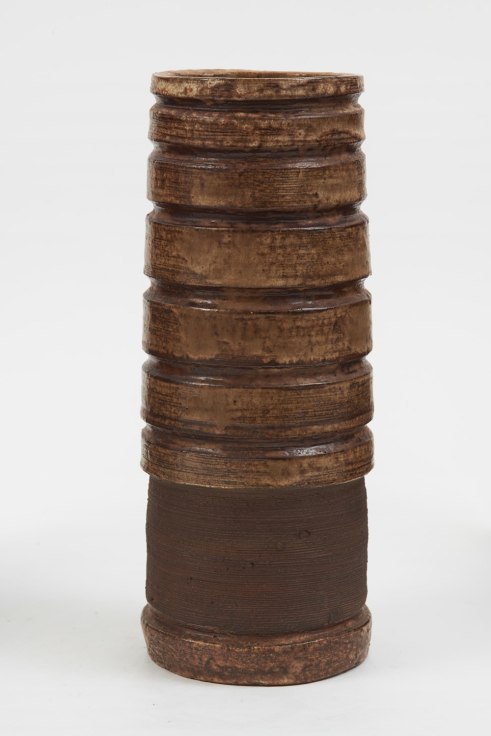 Sin T&iacute;tulo (Untitled), Tall cylindrical vase, 1961&nbsp;, Glazed ceramic&nbsp;