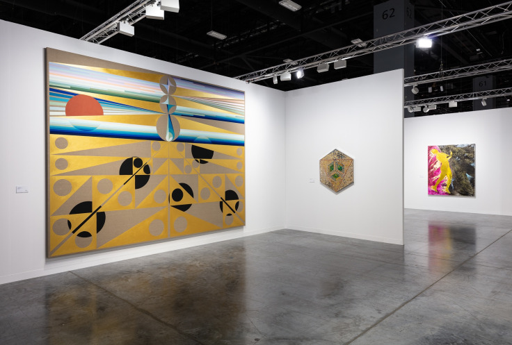 Installation view, James Cohan at Art Basel Miami Beach, Booth G20, Miami, FL, November 29 - December 3, 2022