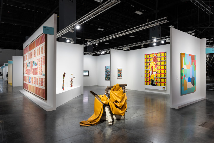 Installation view, James Cohan at Art Basel Miami Beach, Booth G22, Miami, FL, December 4-8, 2024