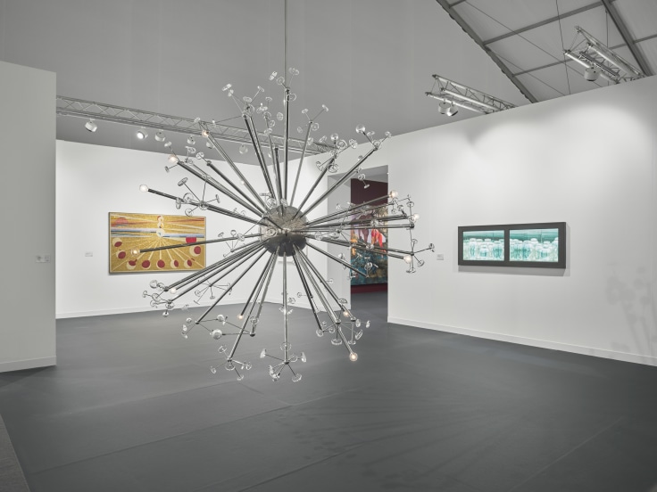Installation view, Frieze London 2025, James Cohan, Booth C7, London, UK, October 15-19, 2025