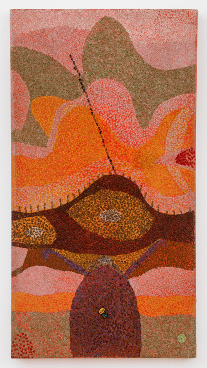 red and orange abstract pattern