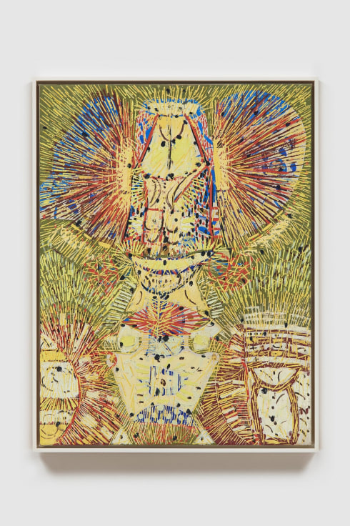 LEE MULLICAN Untitled (The Owl)