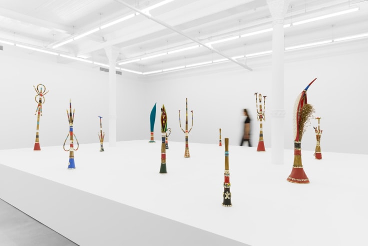 Installation view,&nbsp;Mestre Didi, James Cohan, 291 Grand Street, New York, NY, September 3 - October 26, 2024.