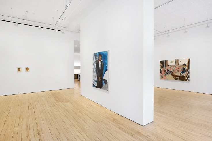 Installation view, Jerrell Gibbs, Language of Tears, James Cohan, 52 Walker St, New York, NY, May 3 - June 15, 2024
