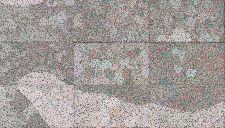 electrical wires in a swirling pattern