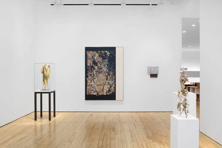 Installation view,&nbsp;Mother Lode: Material and Memory,&nbsp;James Cohan, 48 and 52 Walker St, New York, NY, June 21 - July 26, 2024