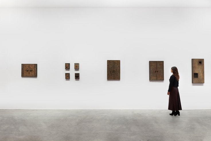 Installation view, Elsa Gramcko, The Invisible Plot of Things, James Cohan, 48 Walker Street, January 6 - February 15, 2023