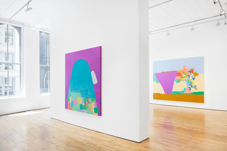 Installation view, Federico Herrero, James Cohan, 52 Walker Street, NY, May 12 - June 17, 2023