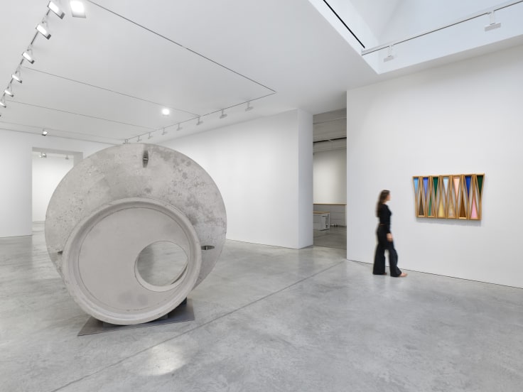 Installation view, Alexandre da Cunha, These Days, James Cohan, 48 Walker Street, New York, NY, October 25 - December 21, 2024.