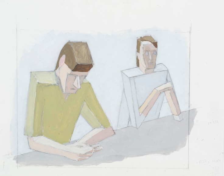 Image of MERNET LARSEN's Study for Cube, 2004