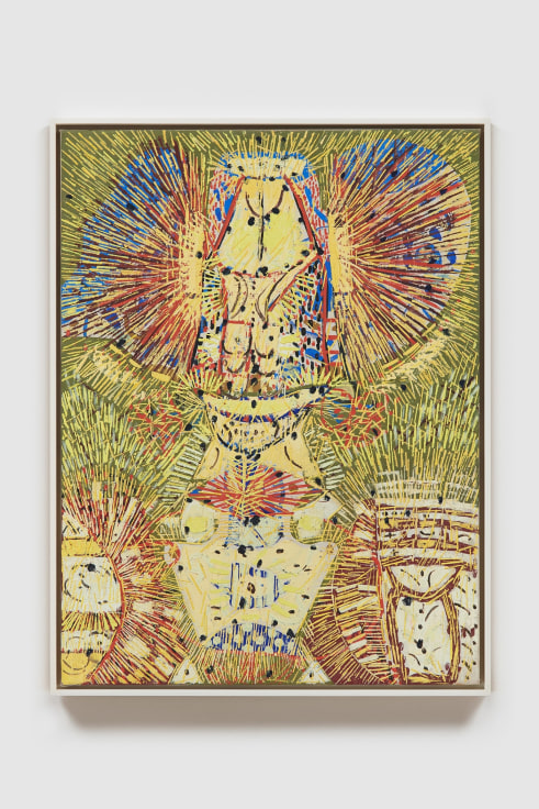LEE MULLICAN&nbsp;, Untitled (The Owl)