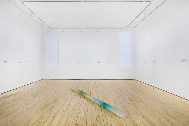 Installation view, Katie Paterson: There is another sky, James Cohan, 52 Walker St, New York, NY, January 10 - February 22, 2025.