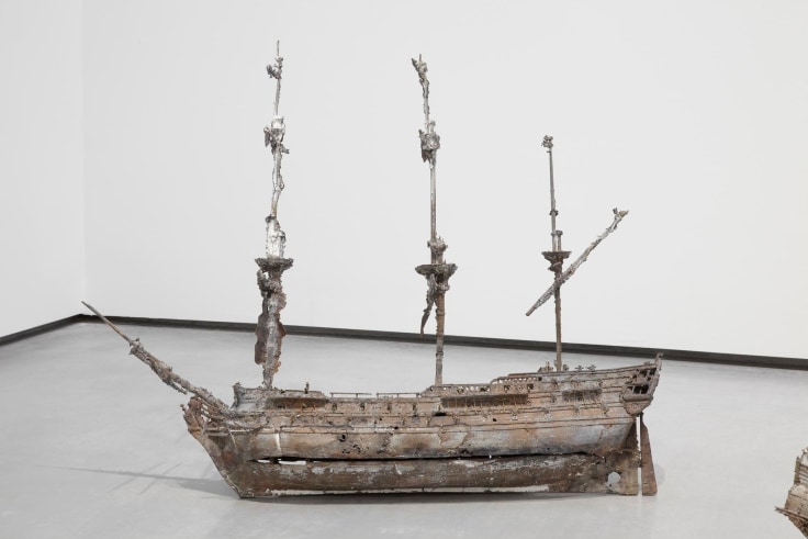 statue of a ship