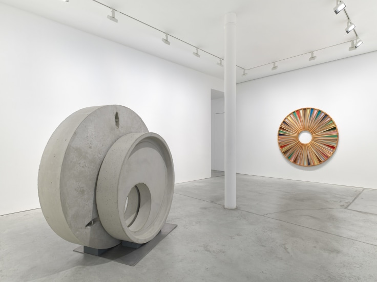 Installation view, Alexandre da Cunha, These Days, James Cohan, 48 Walker Street, New York, NY, October 25 - December 21, 2024.