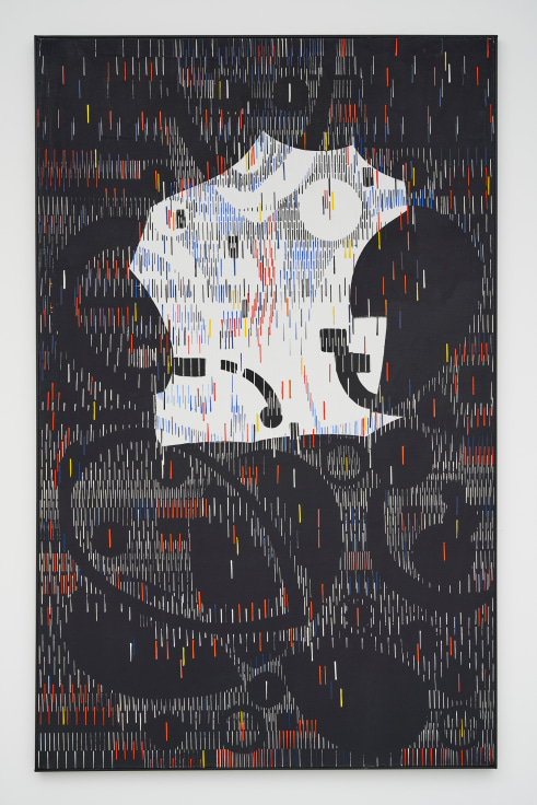 LEE MULLICAN  The Source - East, 1981  Oil on canvas