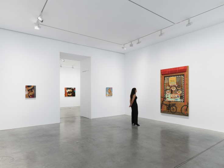 Installation view, Alison Elizabeth Taylor: These Days, James Cohan, 48 Walker Street, NY, May 17 - June 24, 2023