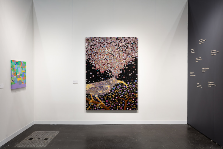 Installation view, Booth 206, The Armory Show, Javits Center, New York, September 9 - 11, 2022.