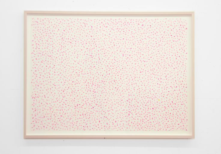 Image of SPENCER FINCH's Prairie (clover, and a bee), 2018