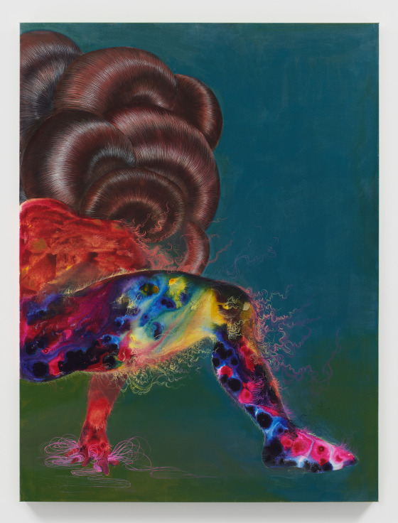 FIRELEI BÁEZ The fire and burn with eyes that see, 2020