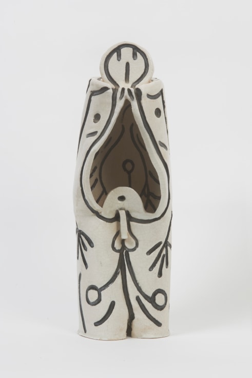 LEE MULLICAN Untitled, 1985 Fired and glazed ceramic