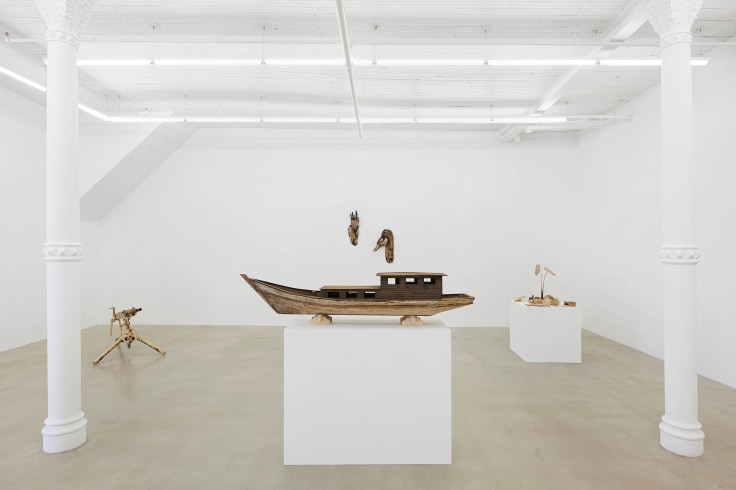 Installation view, Tuan Andrew Nguyen,&nbsp;A Lotus in a Sea of Fire,&nbsp;291 Grand Street,&nbsp;February&nbsp;28 - May&nbsp;3, 2020