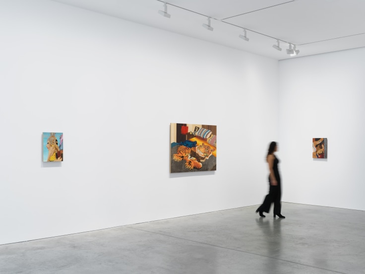 Installation view, Alison Elizabeth Taylor: These Days, James Cohan, 48 Walker Street, NY, May 17 - June 24, 2023