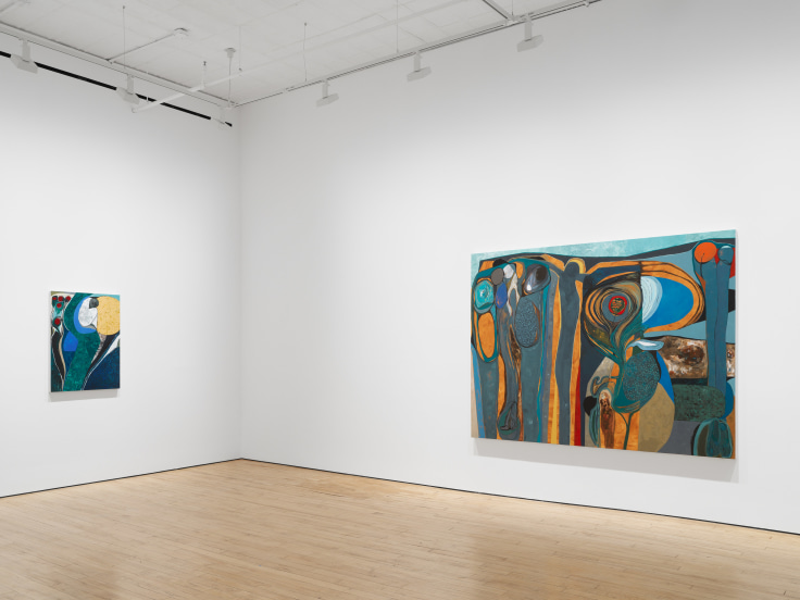 Installation View, Merikokeb Berhanu, James Cohan, 52 Walker St, New York, NY, October 10 - November 1, 2025