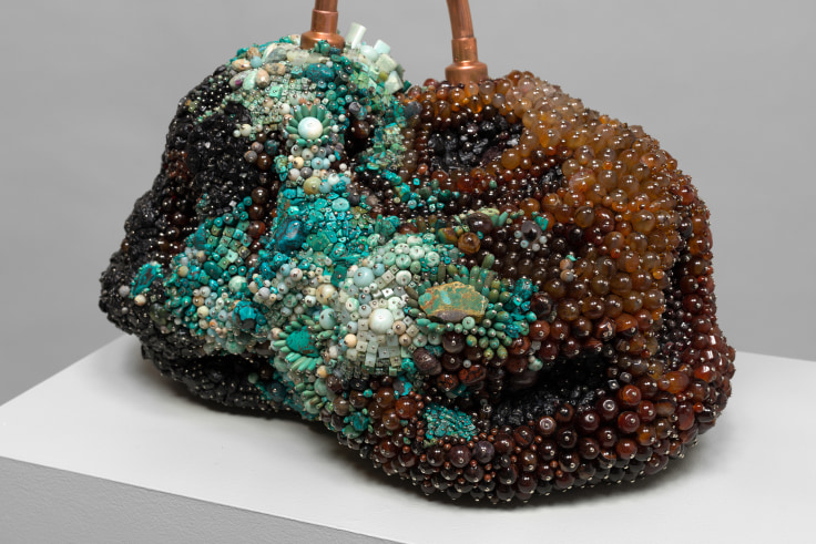beaded surface