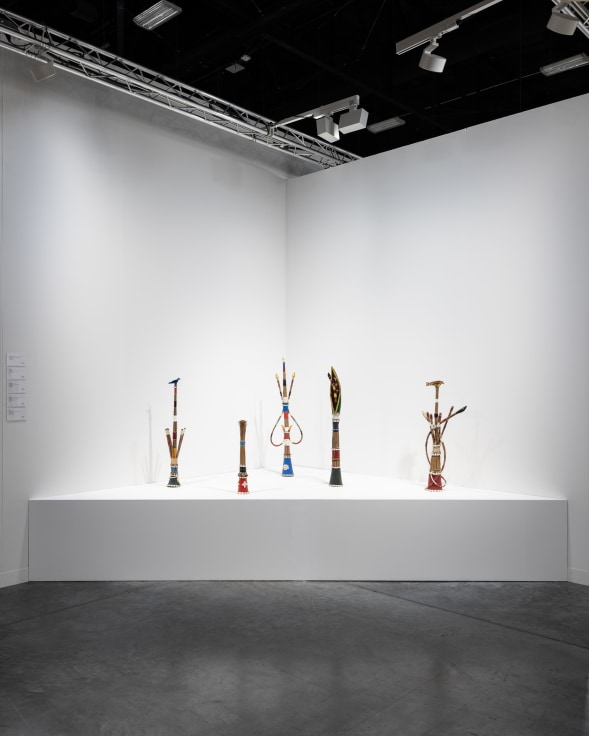 Installation view, James Cohan at Art Basel Miami Beach, Booth G22, Miami, FL, December 4-8, 2024