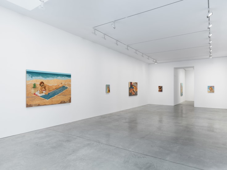 Installation view, Alison Elizabeth Taylor: These Days, James Cohan, 48 Walker Street, NY, May 17 - June 24, 2023