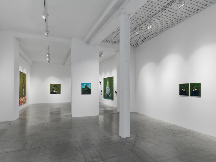 Installation view, James Cohan, 43 Rue de Montmorency St, Paris, France, October 20-26, 2025.