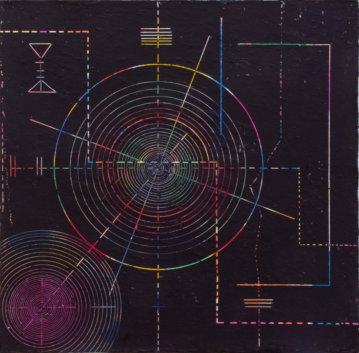 Image of JACK WHITTEN's Black In Time I, 1980