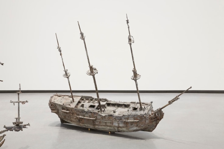 statue of a ship