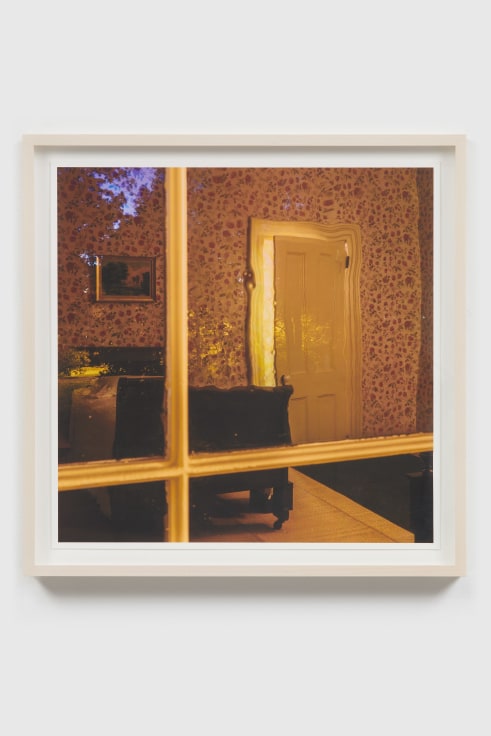 Image of one of the photographs making up SPENCER FINCH's The Outer - from the Inner (Emily Dickinson’s bedroom, dusk), 2018