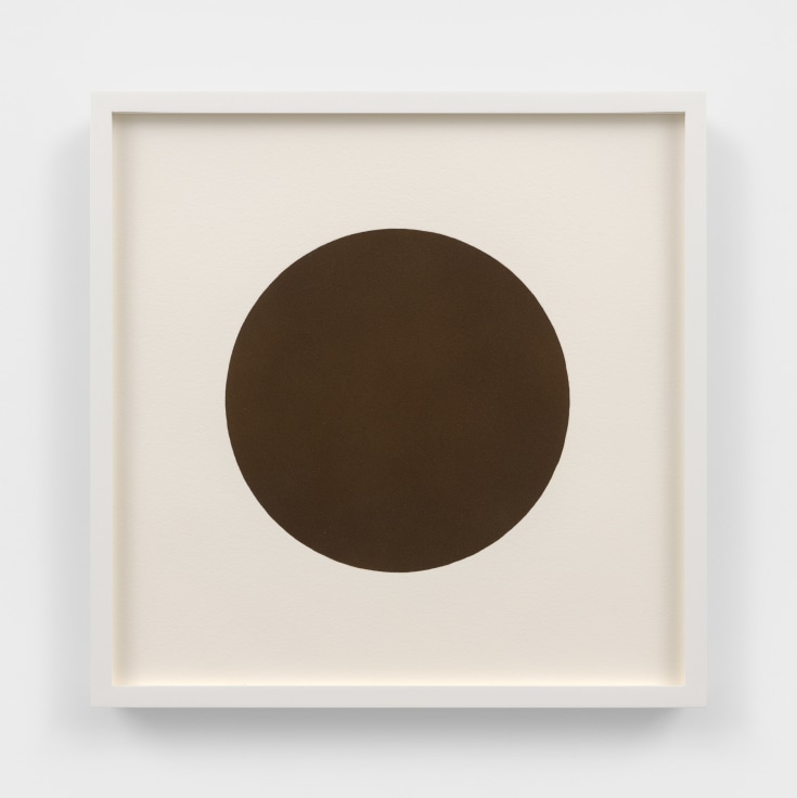 KATIE PATERSON O VI, 2023 Mixed media using material from before the sun existed 20 1/8 x 20 1/8 in. 51 x 51 cm Series of 6 plus 2 artist's proofs (#4/6) (JCG17157)