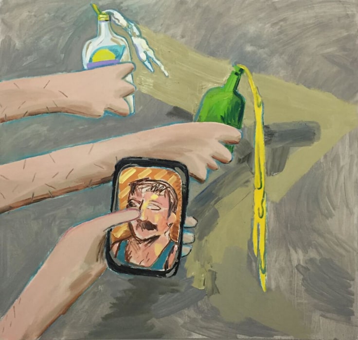 Image of ADAM NOVAK's Lotion, Beer, Phone, 2016