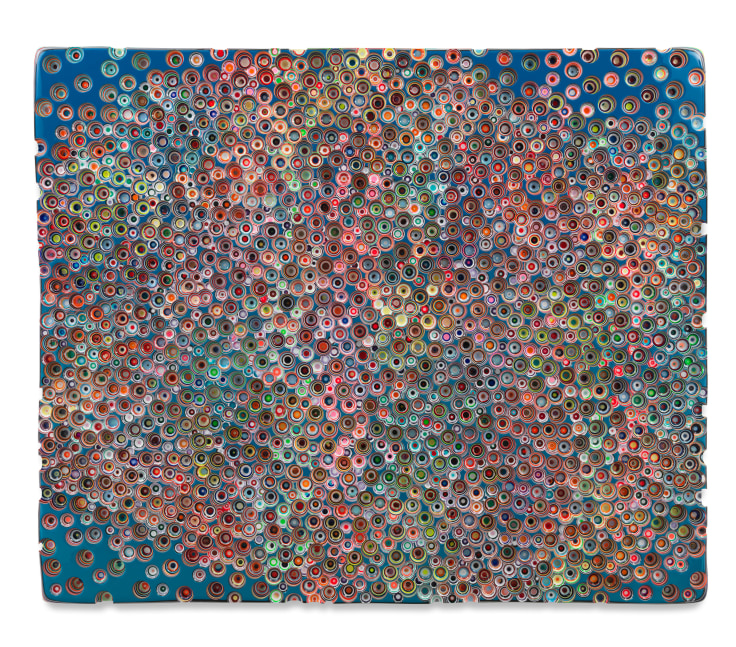 WEWEREALWAYSUNKNOWNWATERS, 2019, Epoxy resin and pigments on wood, 60 x 72 inches, 152.4 x 182.9 cm,&nbsp;MMG#31799