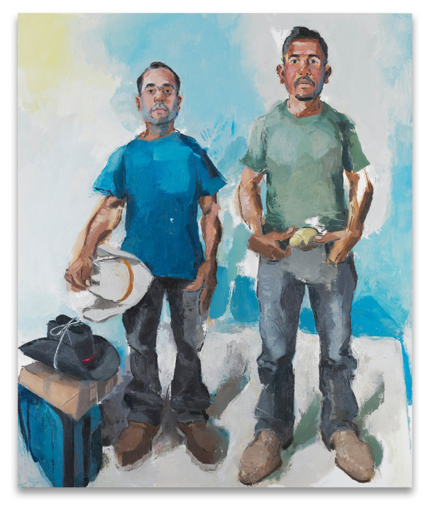Miguel &amp;amp; Christian, 2017,&nbsp;Oil on canvas,&nbsp;72 x 60 inches,&nbsp;182.9 x 152.4 cm,&nbsp;MMG#29521