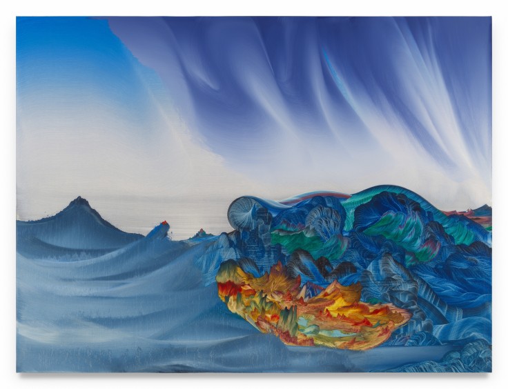 Birth of an Island, 2023, Oil on linen, 48 x 64 inches, 121.9 x 162.6 cm,&nbsp;MMG#36824