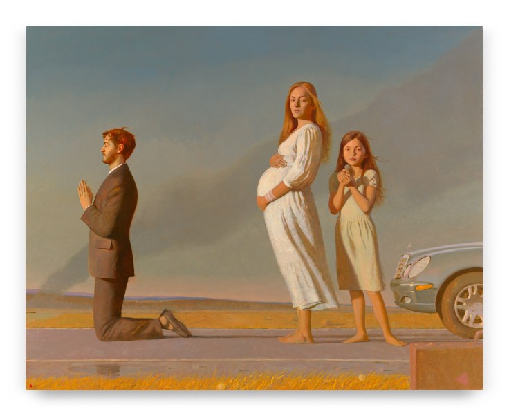 Travel Mercies, 2023, Oil on linen, 80 x 100 inches, 203.2 x 254 cm, MMG#35718