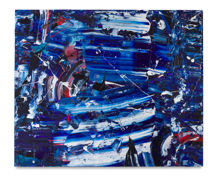 Michael Reafsnyder, Sea Sweep, 2023, Acrylic on linen, 60 x 72 inches, 152.4 x 182.9 cm, MMG#36263