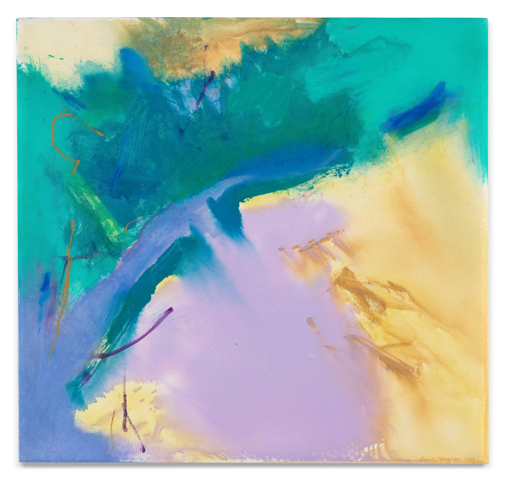 Migration, 1989, Oil on canvas, 34 x 36 inches, 86.4 x 91.4 cm, MMG#36021