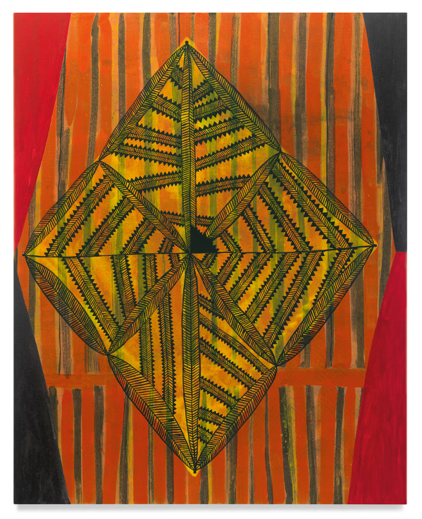 Roy Dowell,&nbsp;untitled #1171, 2021, Acrylic paint on linen over panel, 60 x 48 inches, 152.4 x 121.9 cm