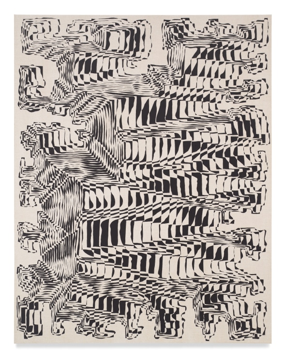 Resselgenator, 2019, Acrylic and graphite on linen, 75 x 59 inches, 190.5 x 149.9 cm, MMG#33974