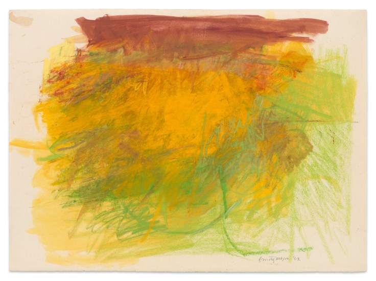 Untitled, 1962, Oil and pastel on paper, 18 3/4 x 25 3/4 inches, 47.6 x 65.4 cm, MMG#37032